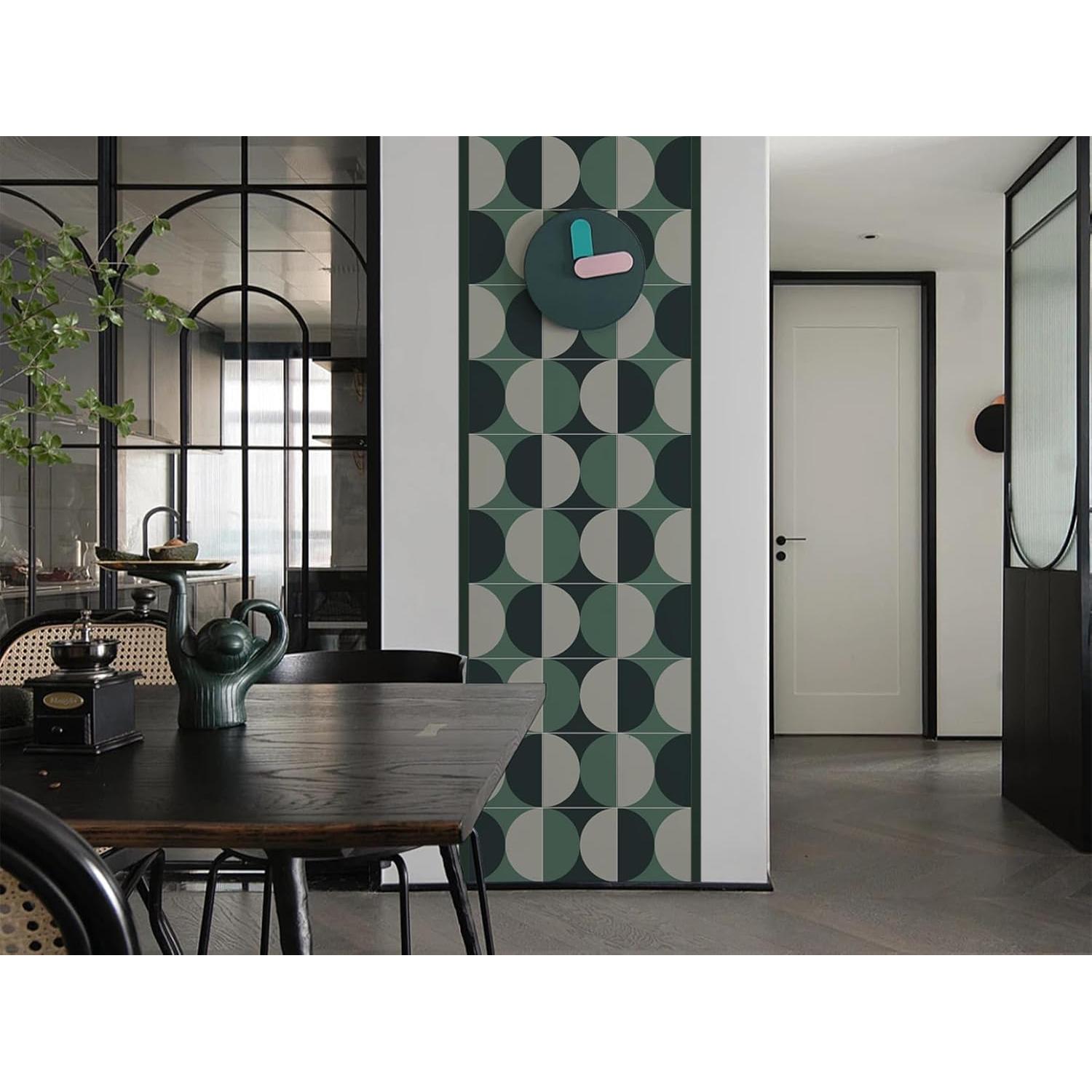 Azulejo Autoadhesivo COLAMO Verde 10 Piezas 19.81cm