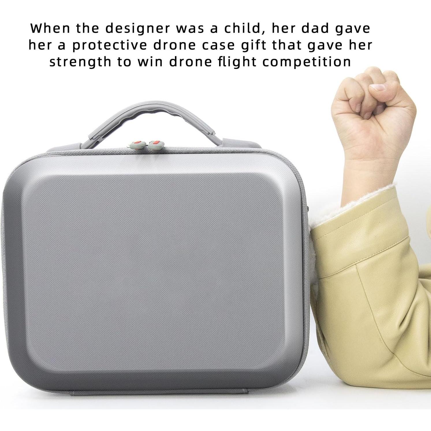 Estuche Protector Duro WOKEMA para Dron DJI Mini 4K/2 SE Gris