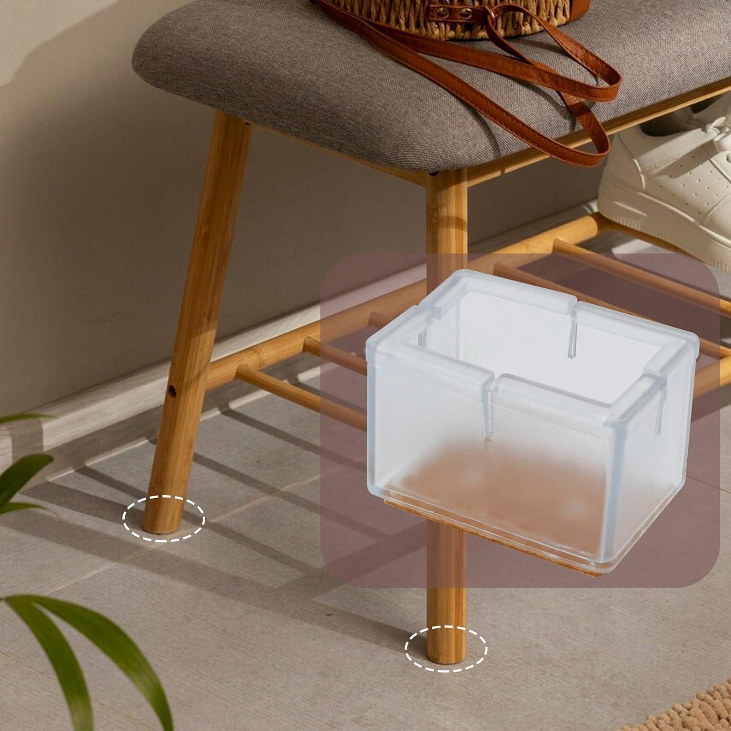 Almohadillas de Silicona para Muebles Antrader 16pcs 3.8-4.2cm