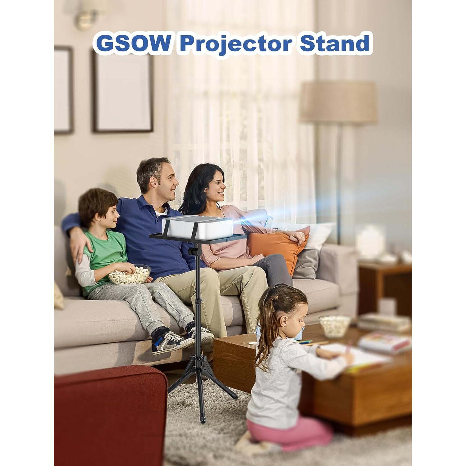 Soporte de Proyector Tripode GSOW Ajustable 66-96 cm 13.6 kg