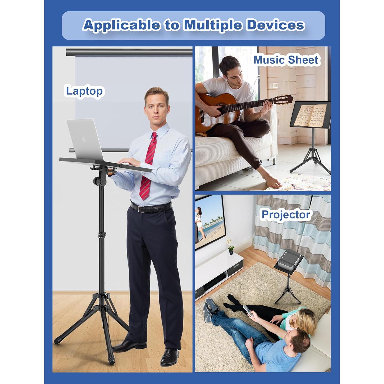 Soporte de Proyector Tripode GSOW Ajustable 66-96 cm 13.6 kg