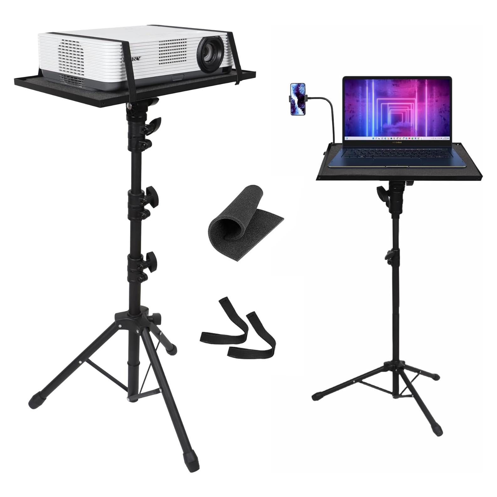 Soporte de Proyector Tripode PEENOZ Ajustable 52 a 140 cm