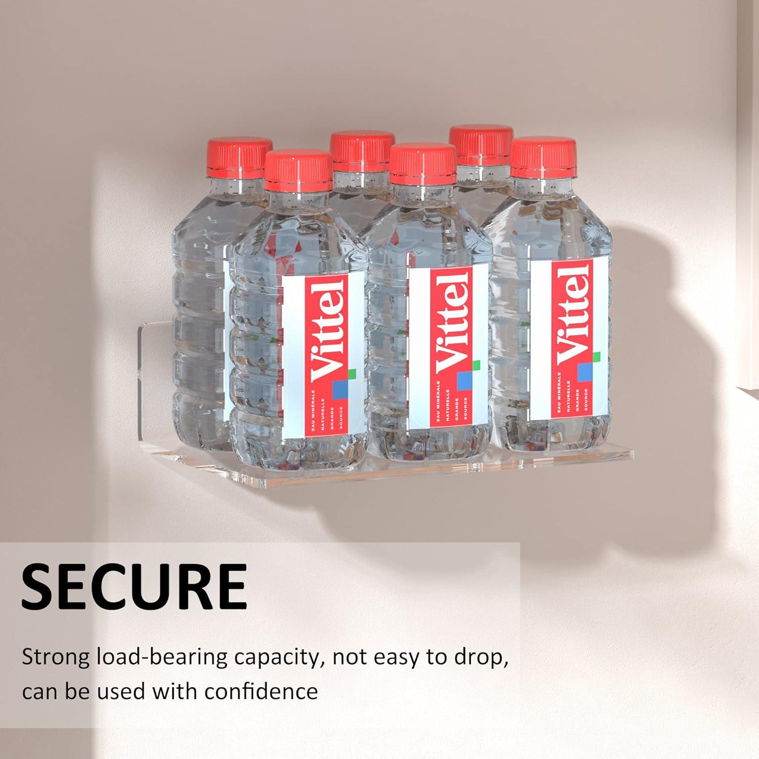 Estantes Flotantes de Acrílico Sezanrpt 9" (23 cm) - 2 Piezas