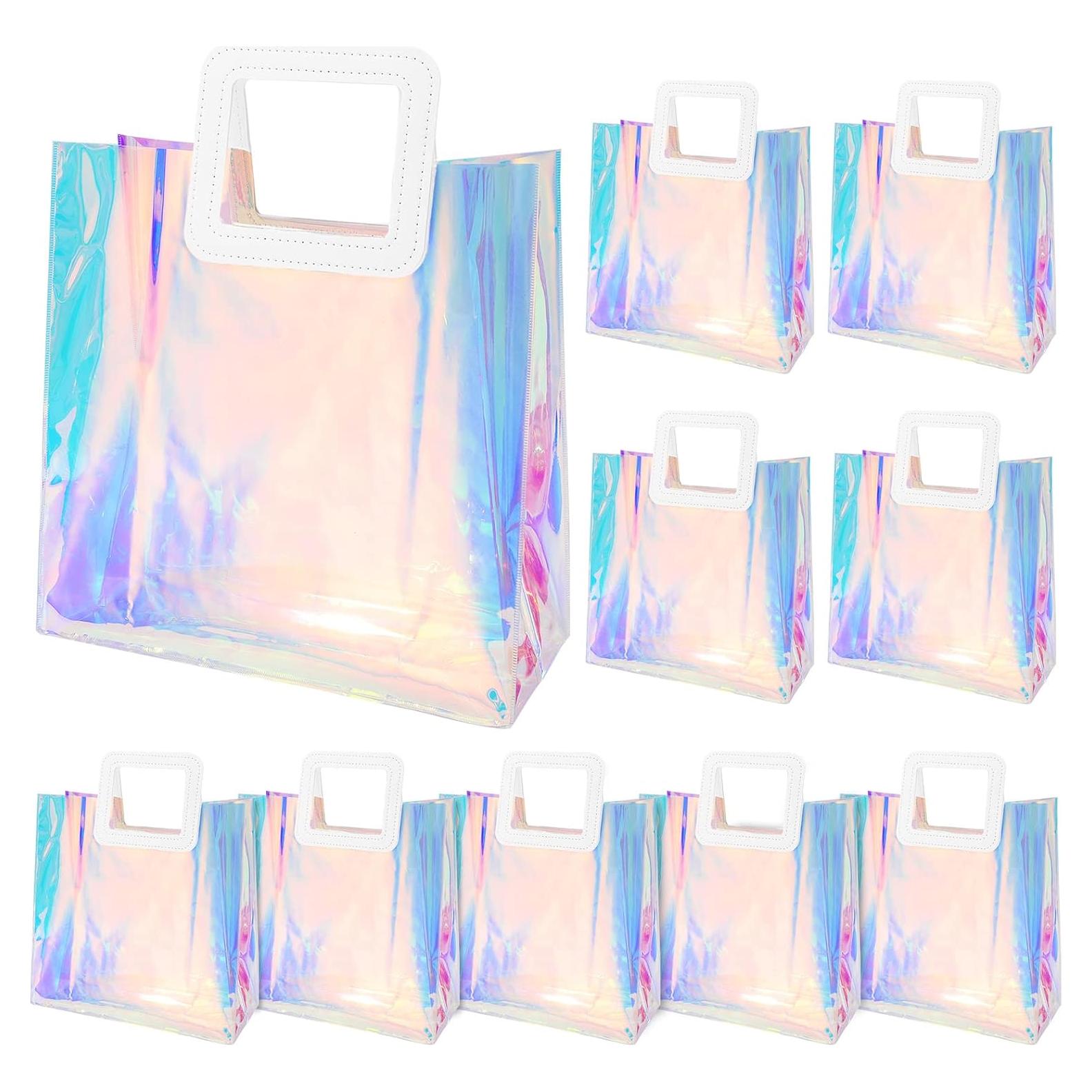 Bolsas de Regalo Holográficas Whaline 10 Pcs 20x20 cm PVC
