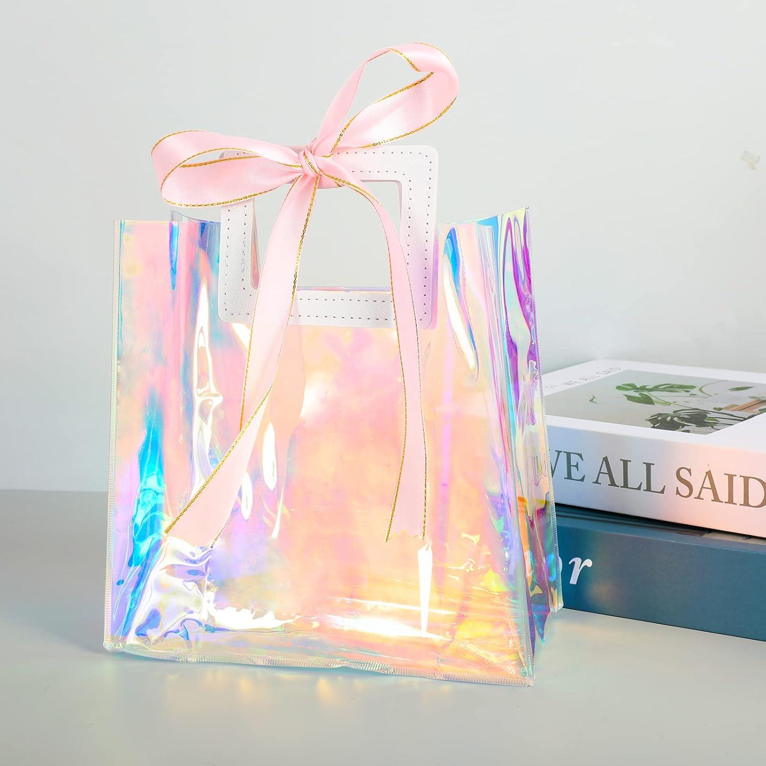 Bolsas de Regalo Holográficas Whaline 10 Pcs 20x20 cm PVC