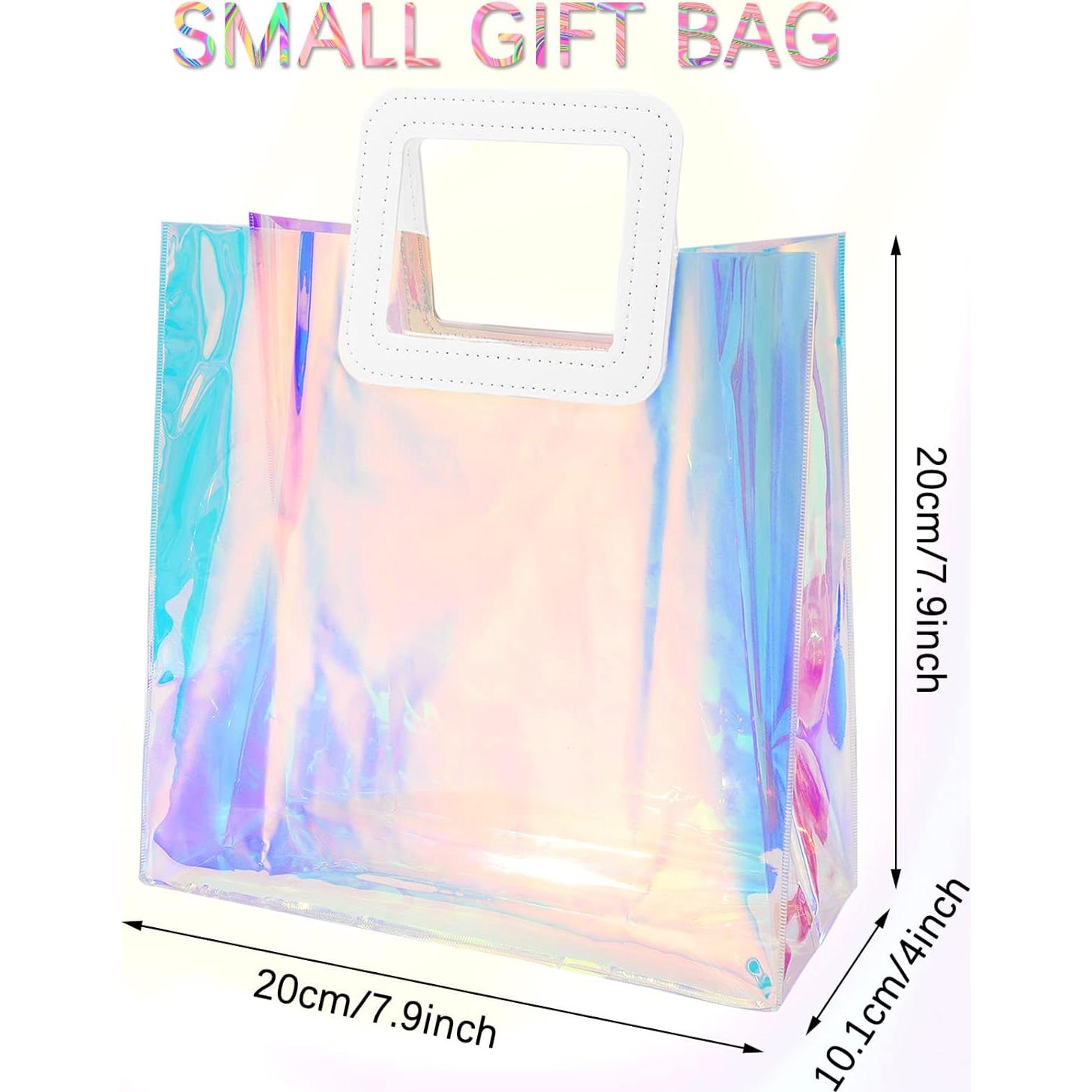 Bolsas de Regalo Holográficas Whaline 10 Pcs 20x20 cm PVC