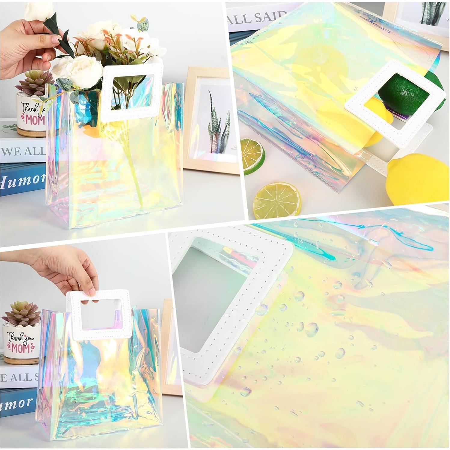 Bolsas de Regalo Holográficas Whaline 10 Pcs 20x20 cm PVC