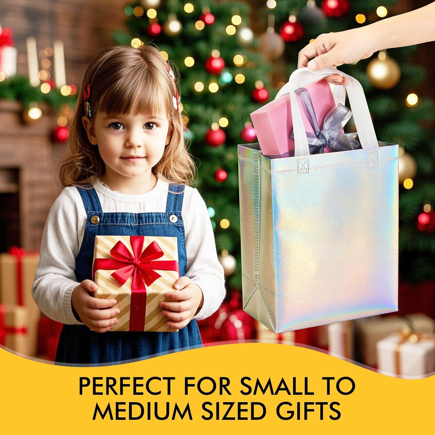 Bolsas de Regalo Iridiscentes RACETOP 15 Pcs 20x10x25 cm