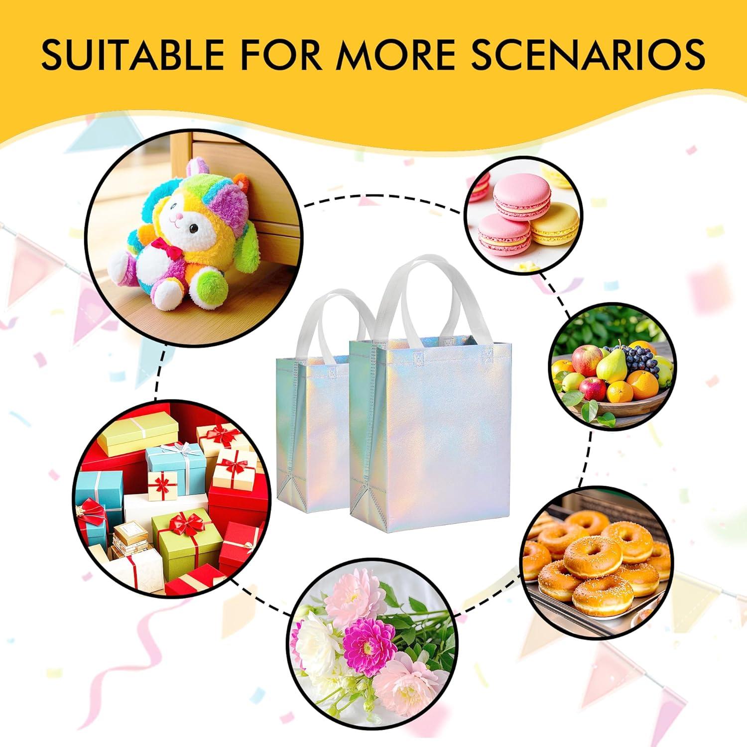 Bolsas de Regalo Iridiscentes RACETOP 15 Pcs 20x10x25 cm