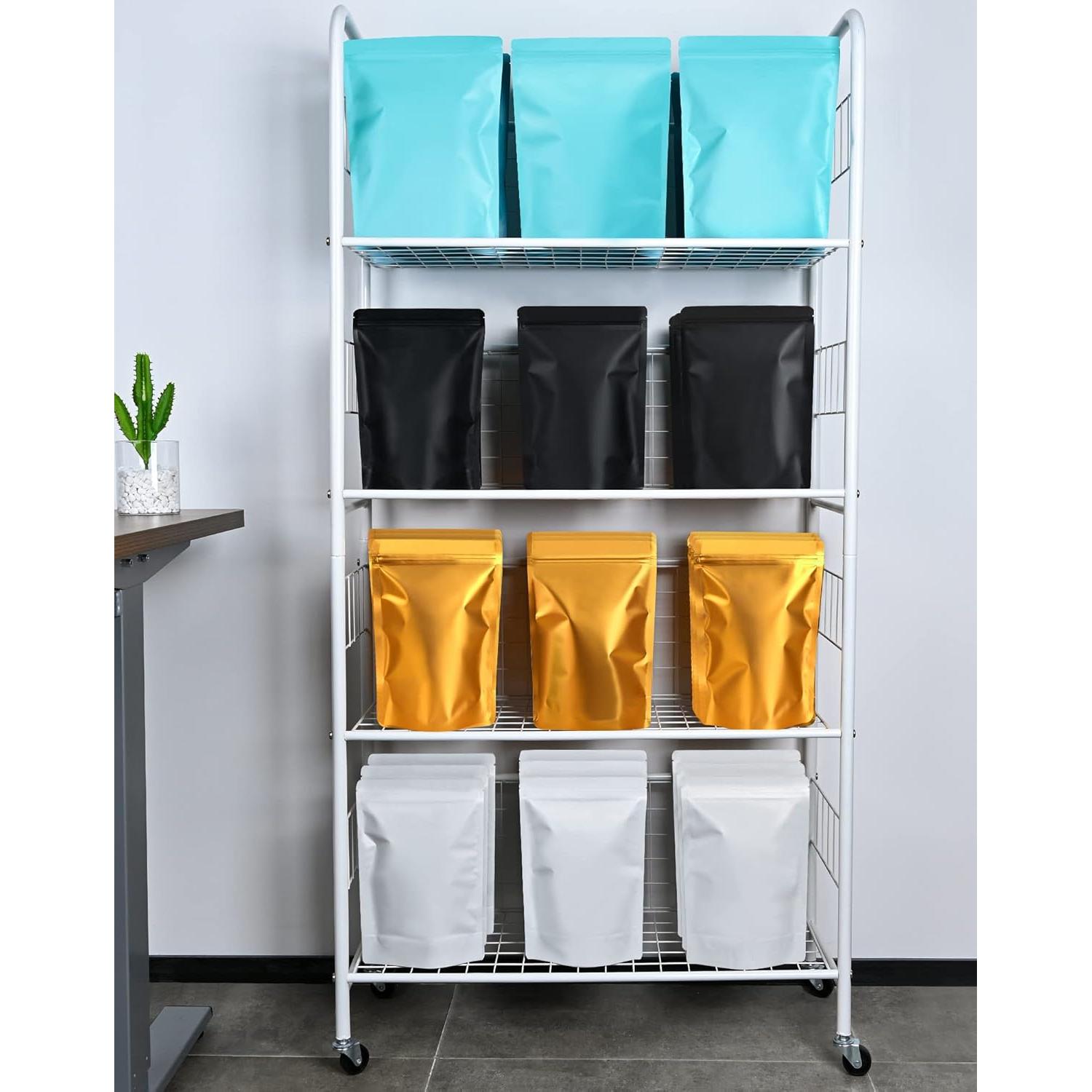 Paquete de 100 Bolsas de Pie Reutilizables FireKylin 8.9x13cm