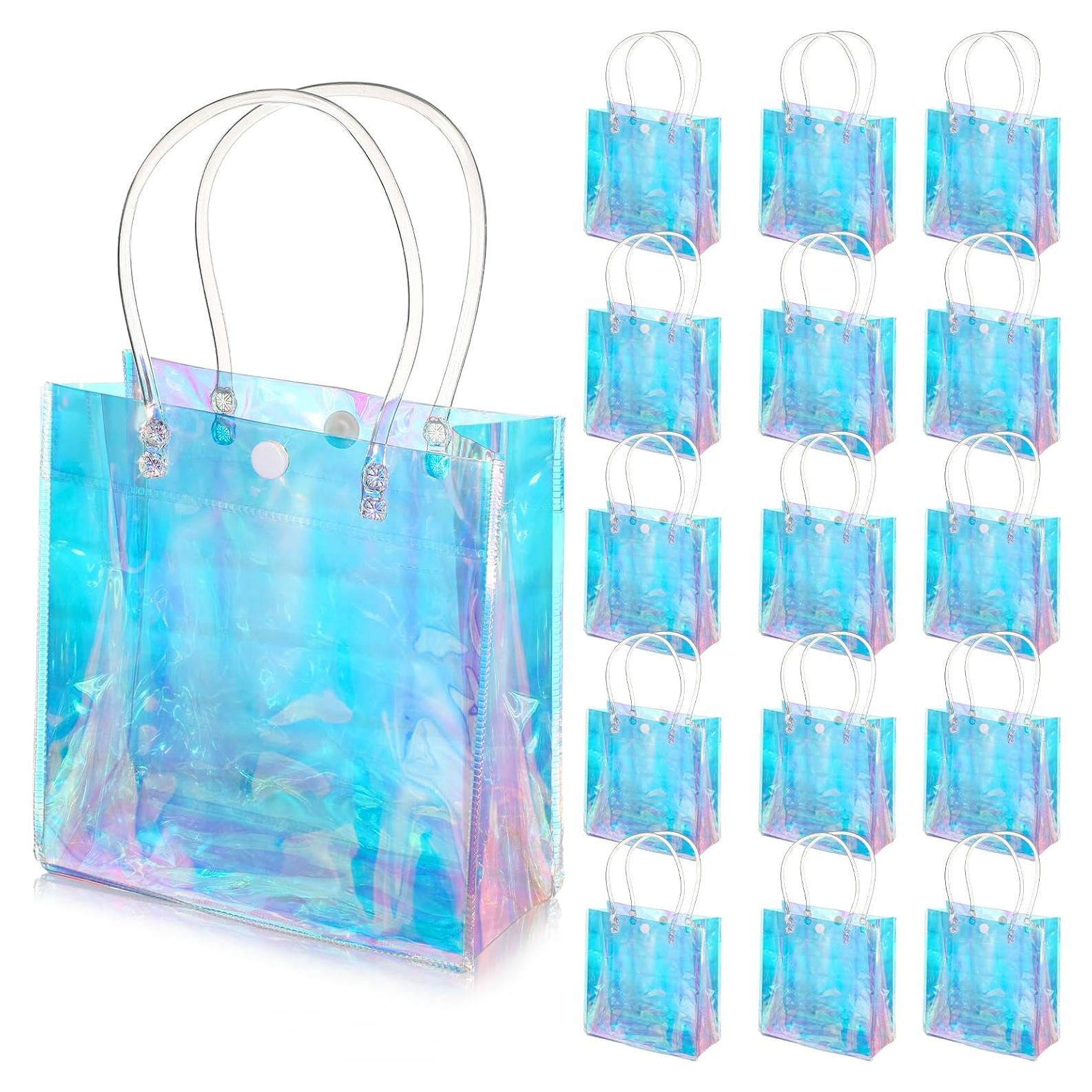 Bolsa de Regalo Holográfica Sherr 16 Pcs 15x16x7 cm PVC