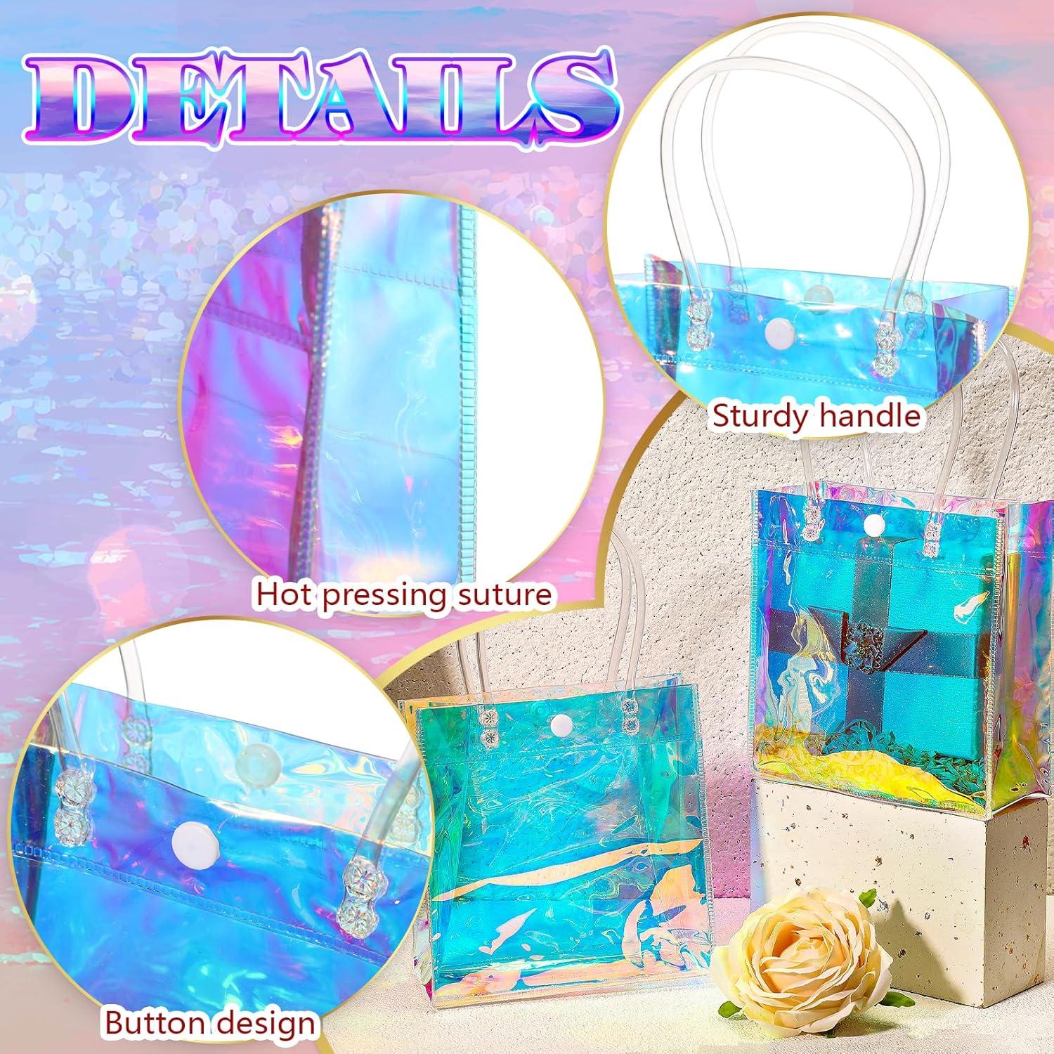 Bolsa de Regalo Holográfica Sherr 16 Pcs 15x16x7 cm PVC