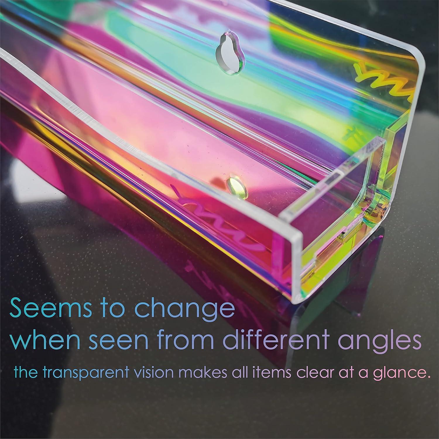 Estante para Esmalte de Uñas YMVV, 6 Piezas Iridiscentes