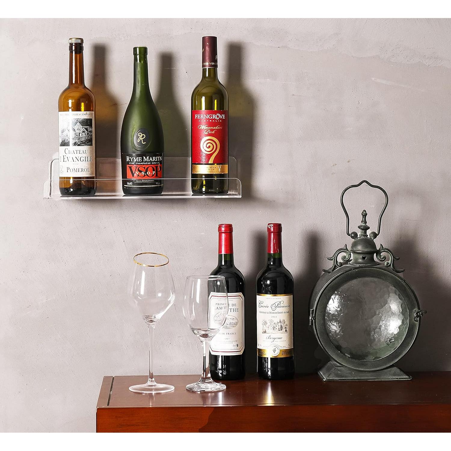 Estantes Flotantes Acrílicos Sooyee 15 Pulgadas - Paquete de 6