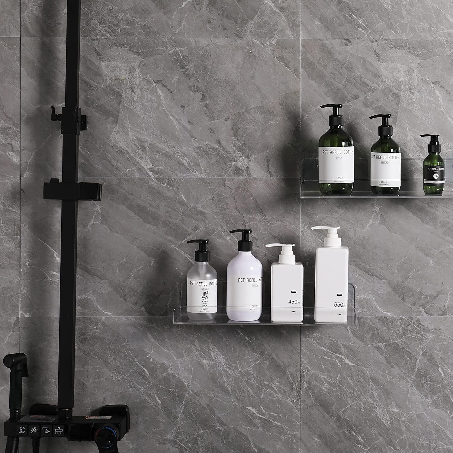 Estantes Flotantes Acrílicos Sooyee 15 Pulgadas - Paquete de 6