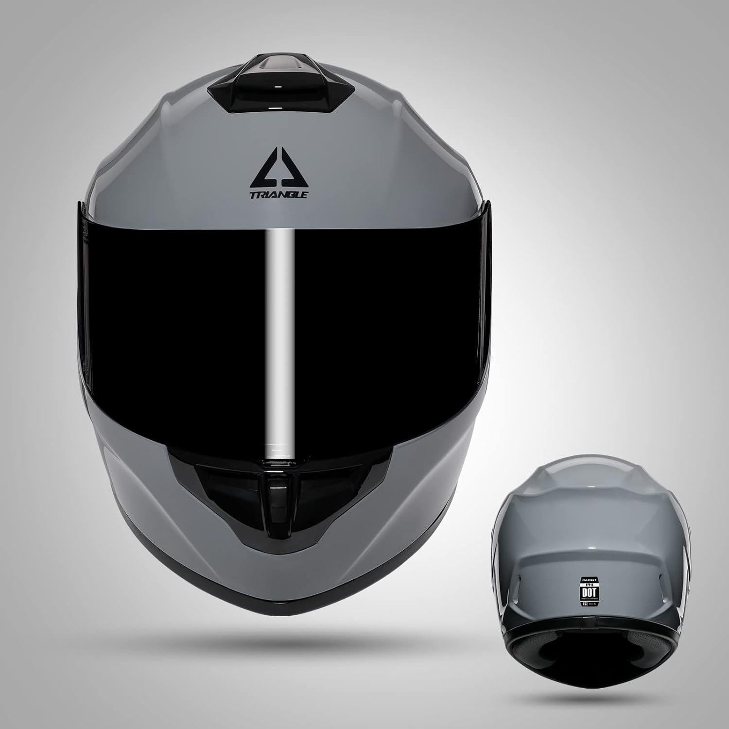 Casco Moto Integral TRIANGLE TFF15-MB-VS Visor Doble