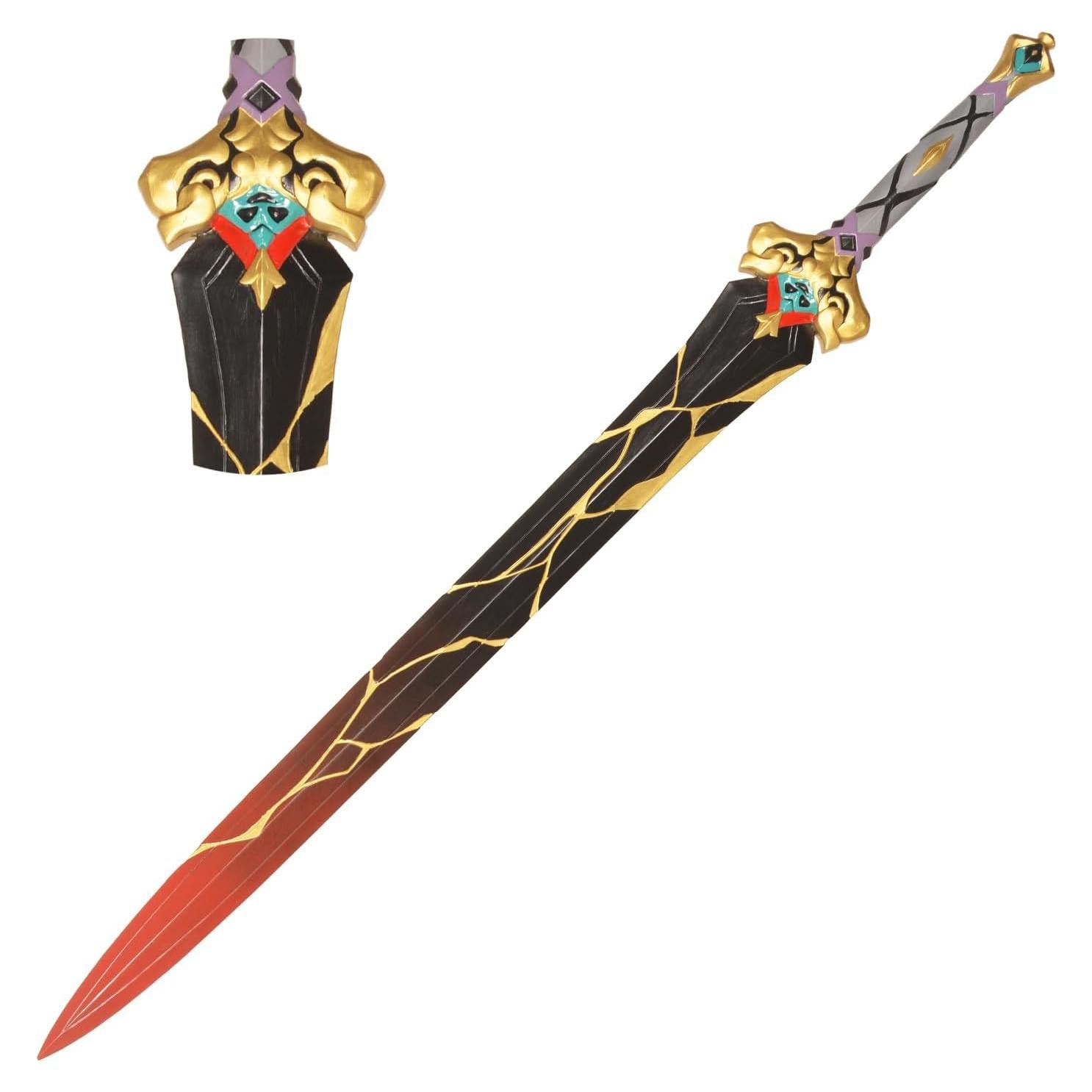 Espada de Cuchilla PVC lkjad 100 cm para Cosplay Halloween