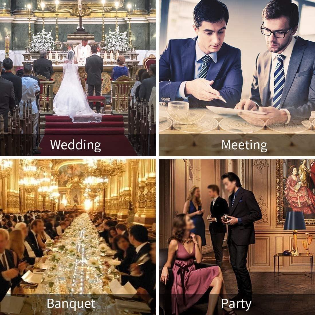 WEEN CHARM Men's Suits Slim Fit 2 Piece Two Button Blazer Wedding Prom Tuxedo Single Breasted Jacket Pants Set