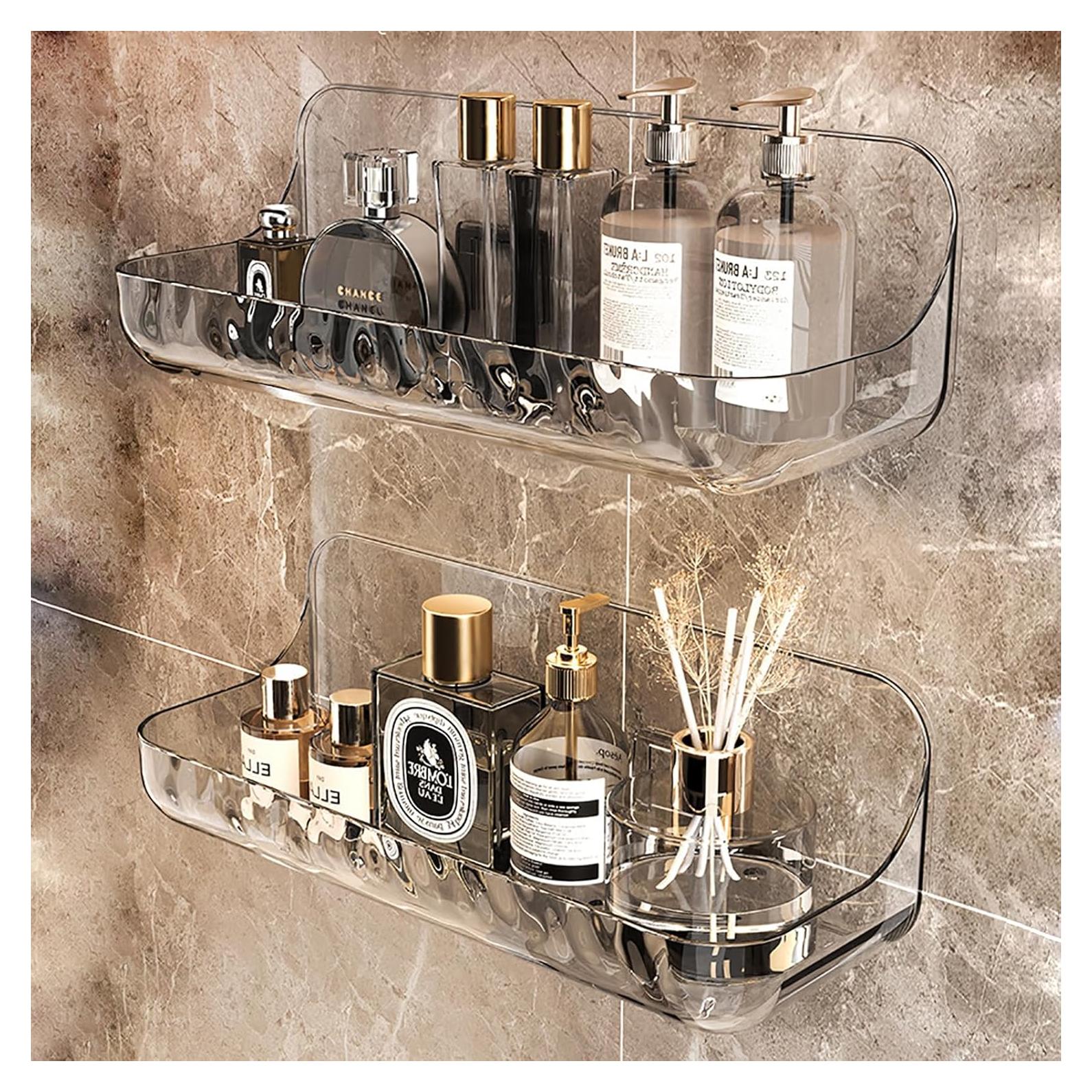 Estante Acrílico Montado en Pared CasaVibe 24x9x8cm 4.54kg