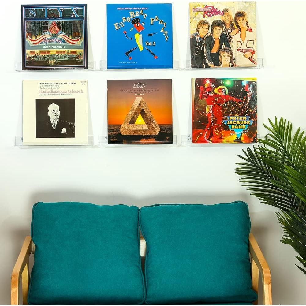 Estantería Flotante Sooyee 6 Unidades 38.1 cm Transparente