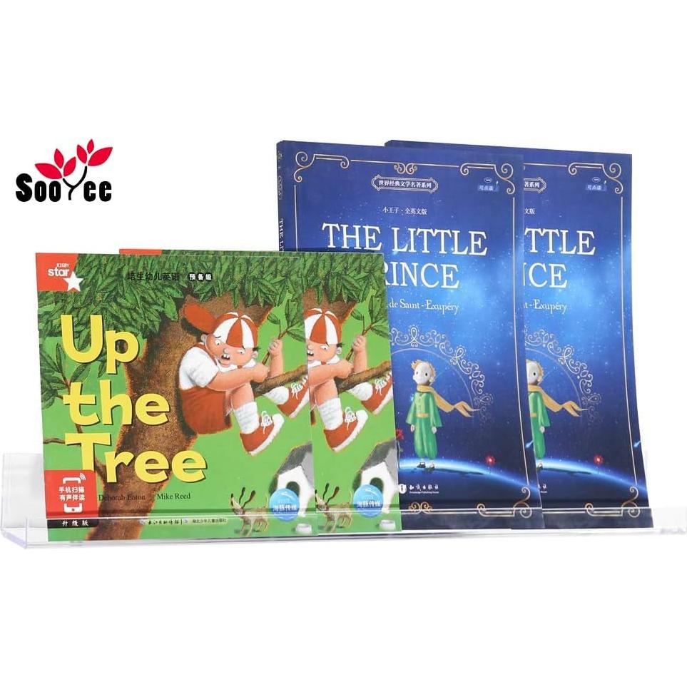 Estantería Flotante Sooyee 6 Unidades 38.1 cm Transparente