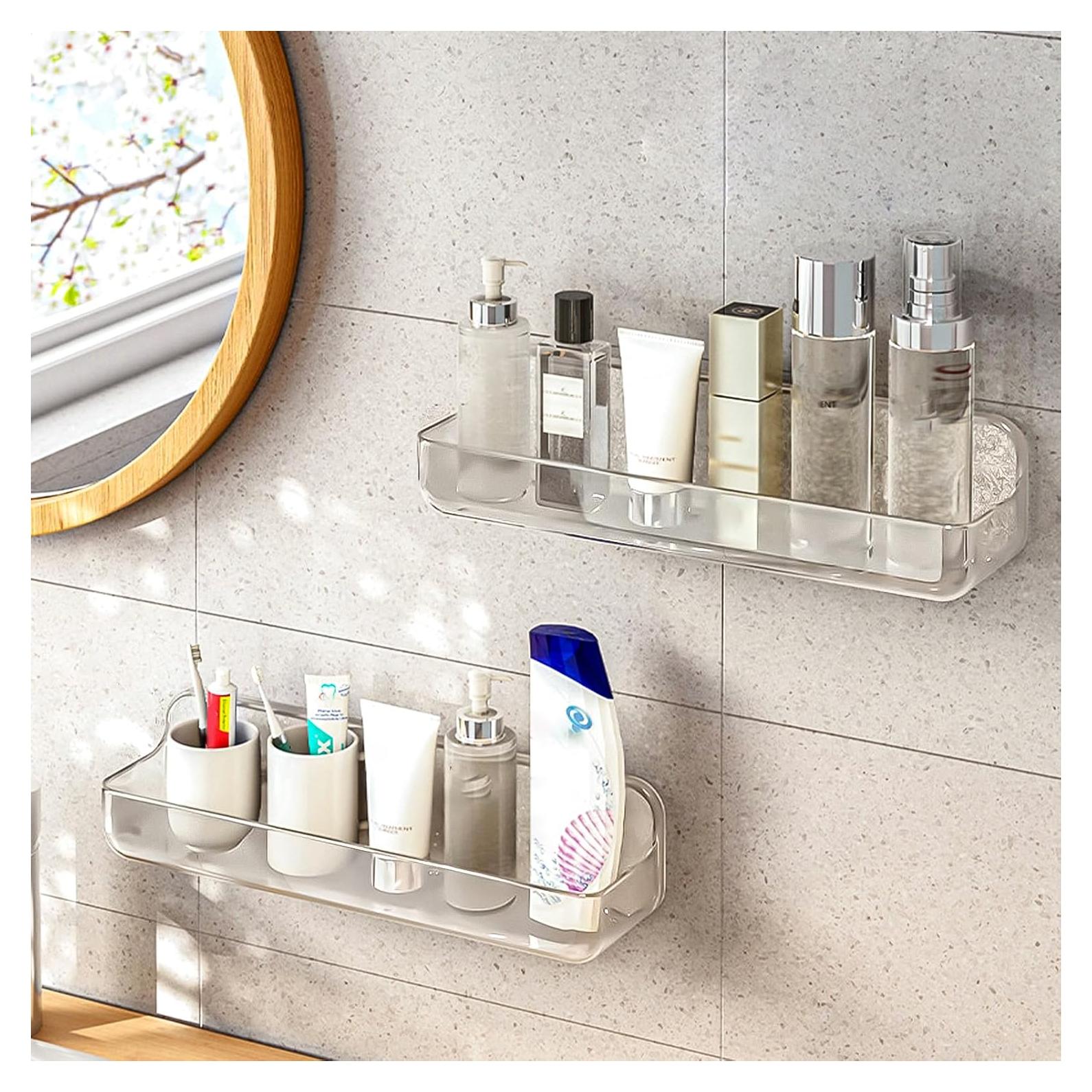 Organizador de Pared Adhesivo Acrílico 2 Piezas Diesisa