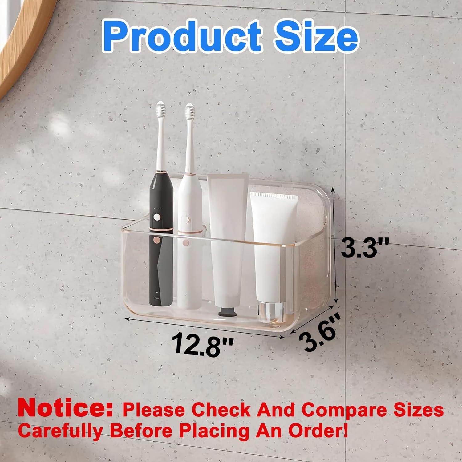 Organizador de Pared Acrílico 2 Piezas Diesisa 17.3x7.6 cm