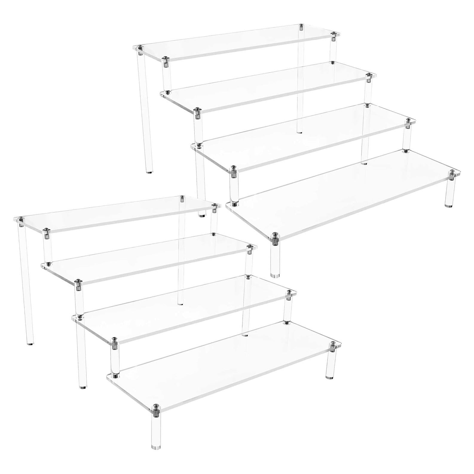 Soportes Acrílicos para Exhibición 2 Paquete 30.48 CM