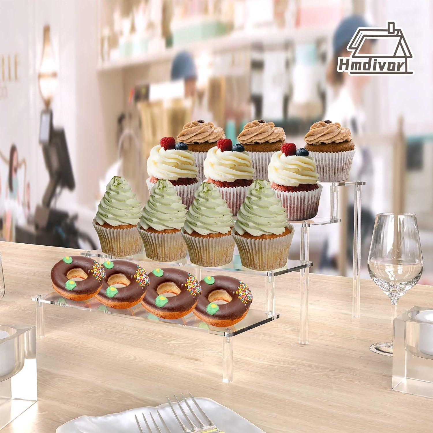 Soportes Acrílicos para Exhibición 2 Paquete 30.48 CM