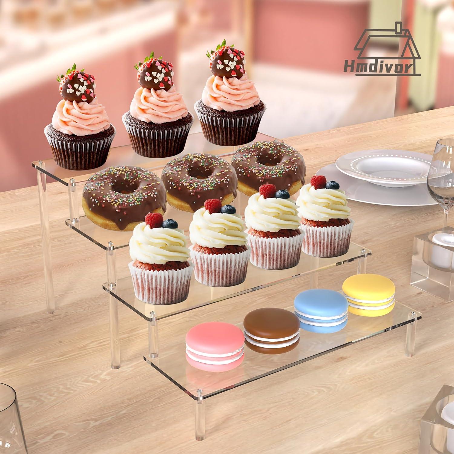 Soportes Acrílicos para Exhibición 2 Paquete 30.48 CM