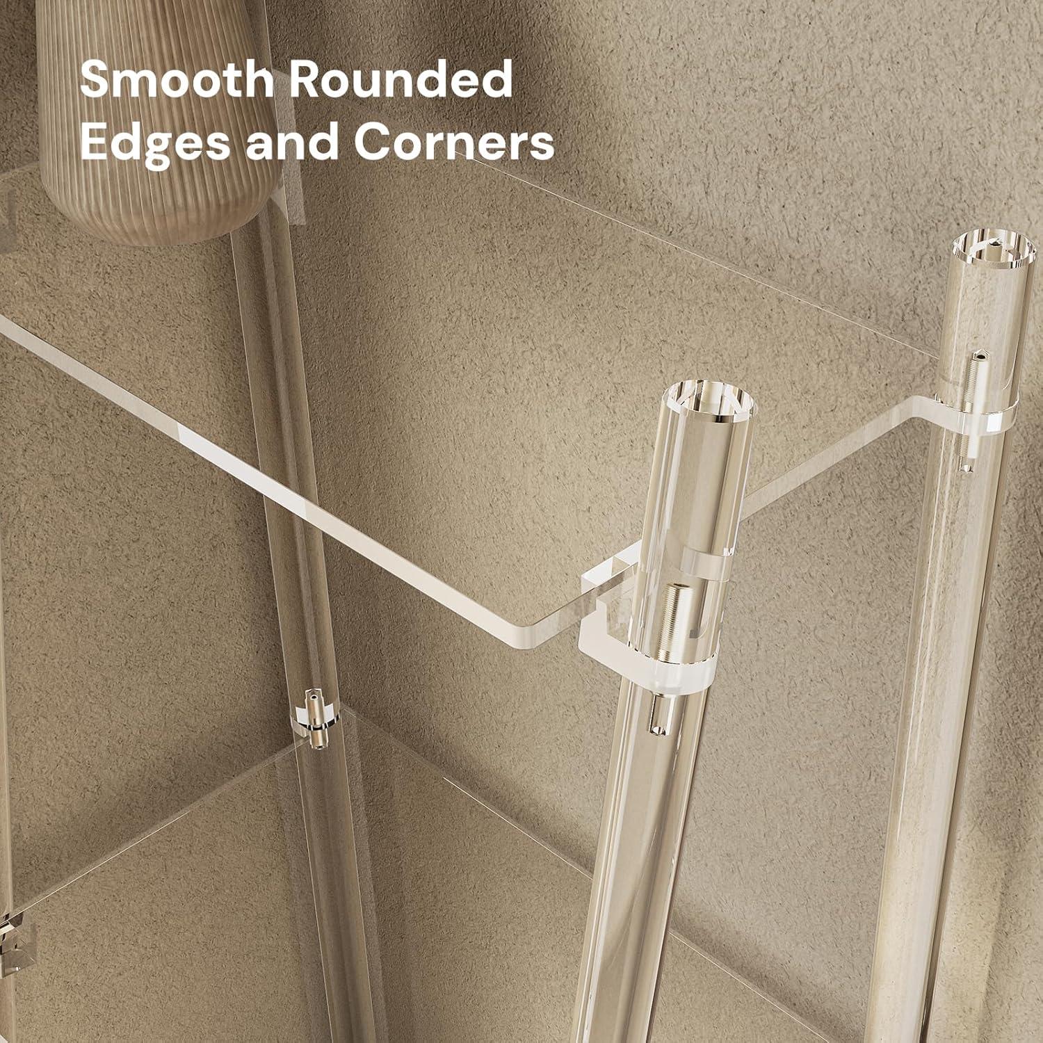 Estantería de Escalera Acrílica CRTERICX 3 Niveles 29.5x39.6x81.3cm