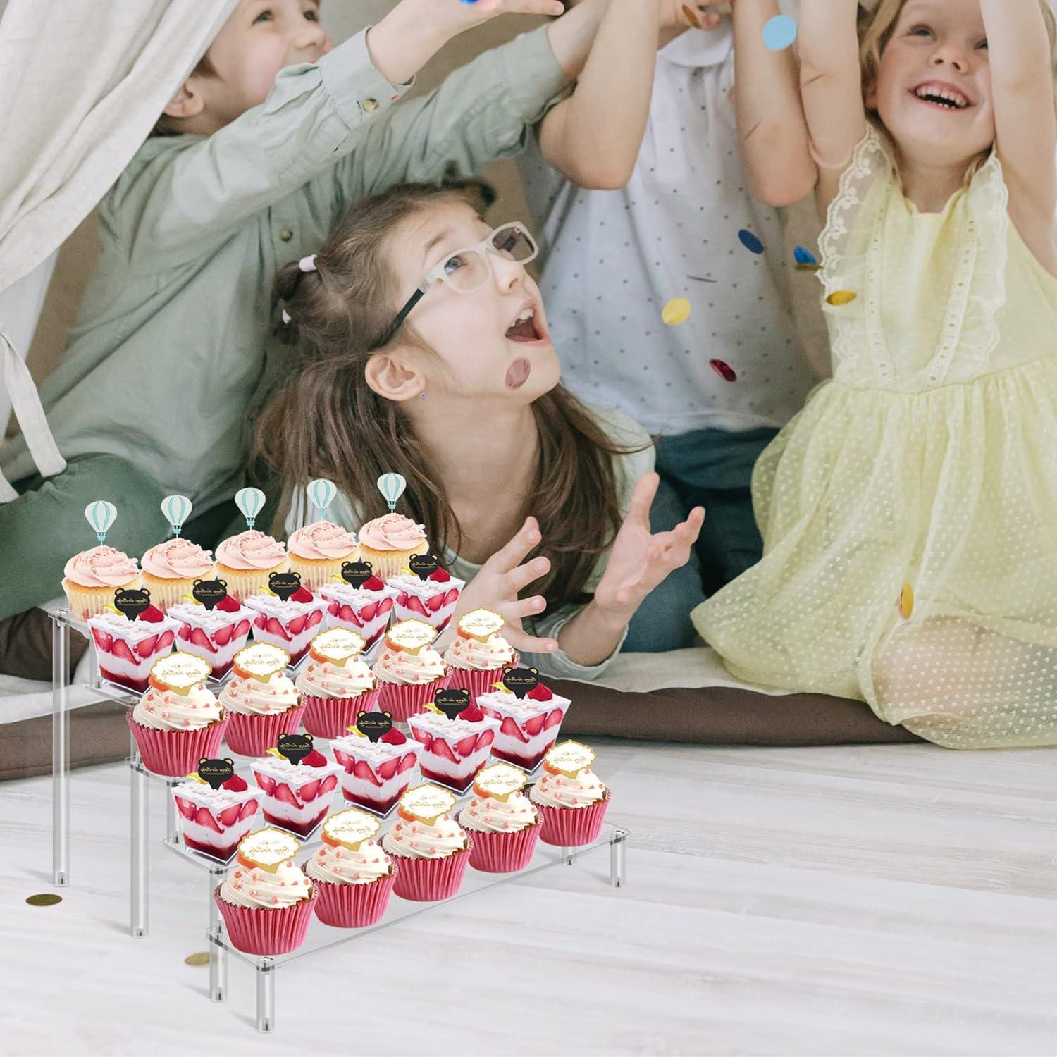 Soporte de Exhibición Acrílico KALYLOC 5 Niveles 39.6x32.5cm