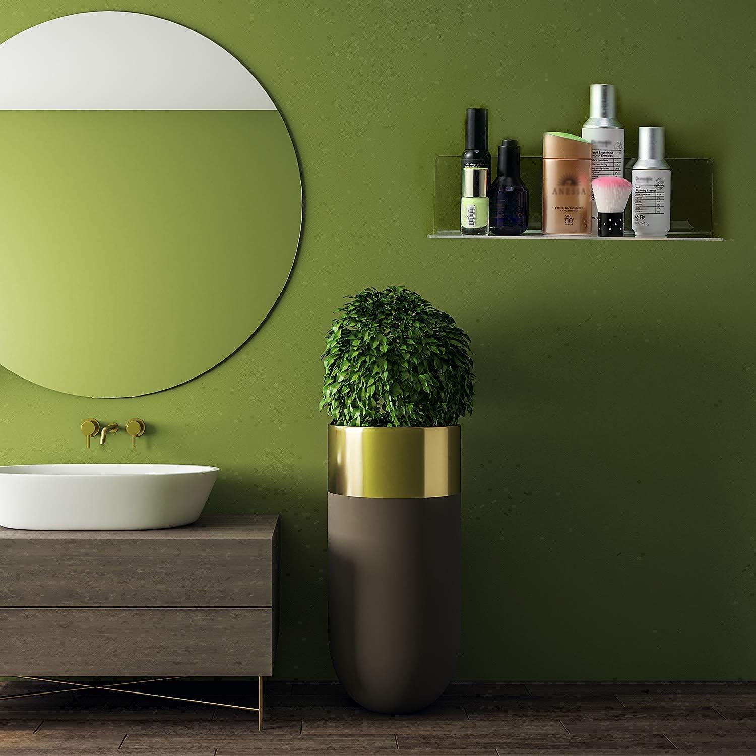 Estantes Flotantes de Acrílico Jetec 8 Piezas 30.48 cm