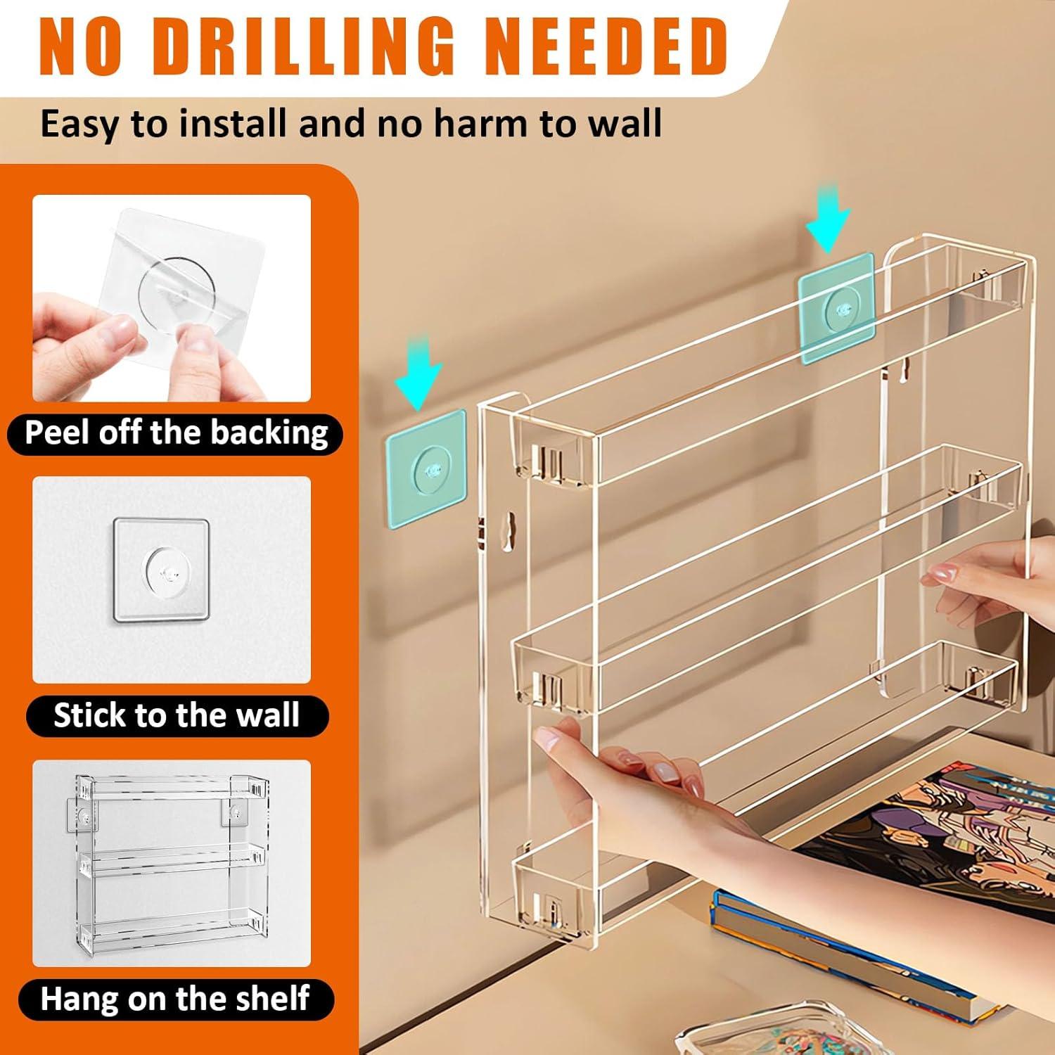 Estante de Exhibición de Autos a Escala 1:64 Tutata - 3 Capas