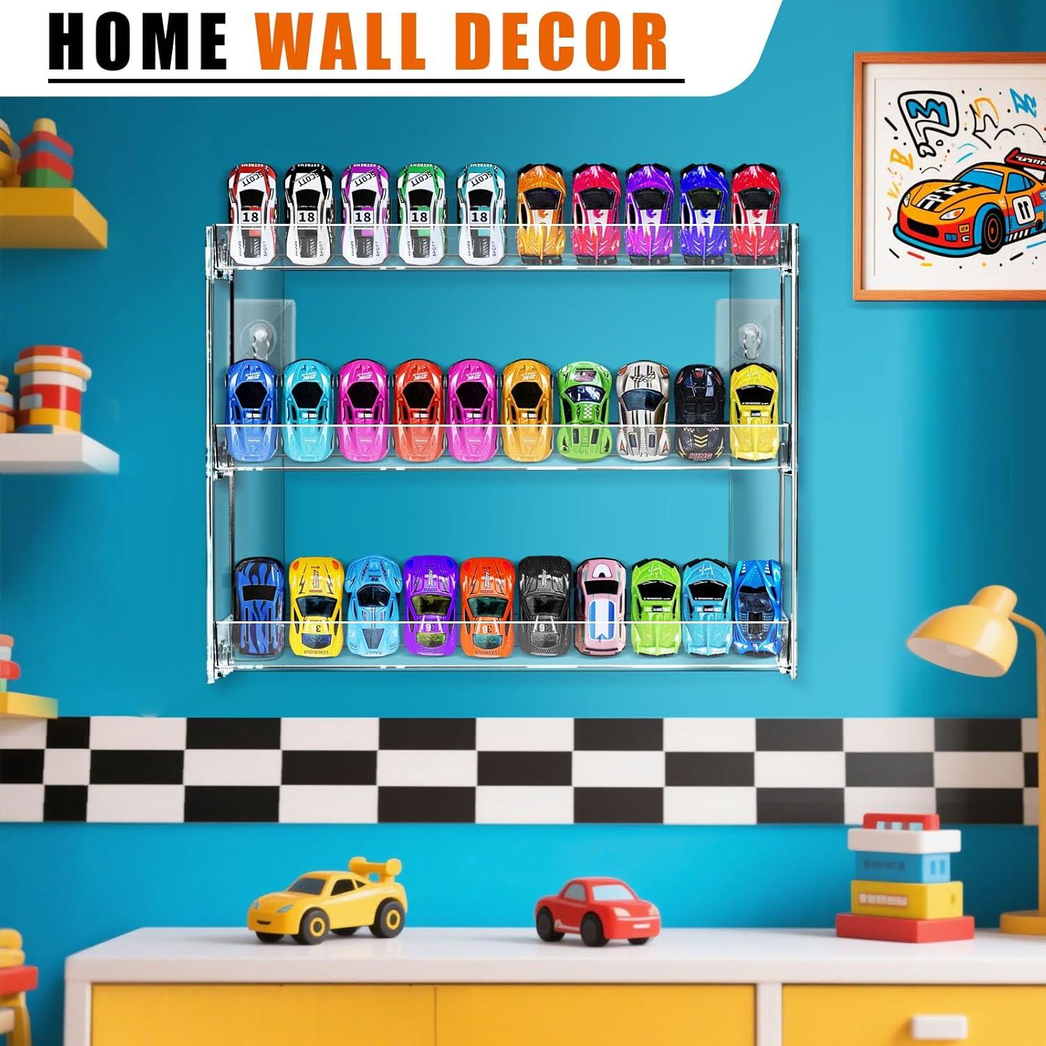 Estante de Exhibición de Autos a Escala 1:64 Tutata - 3 Capas