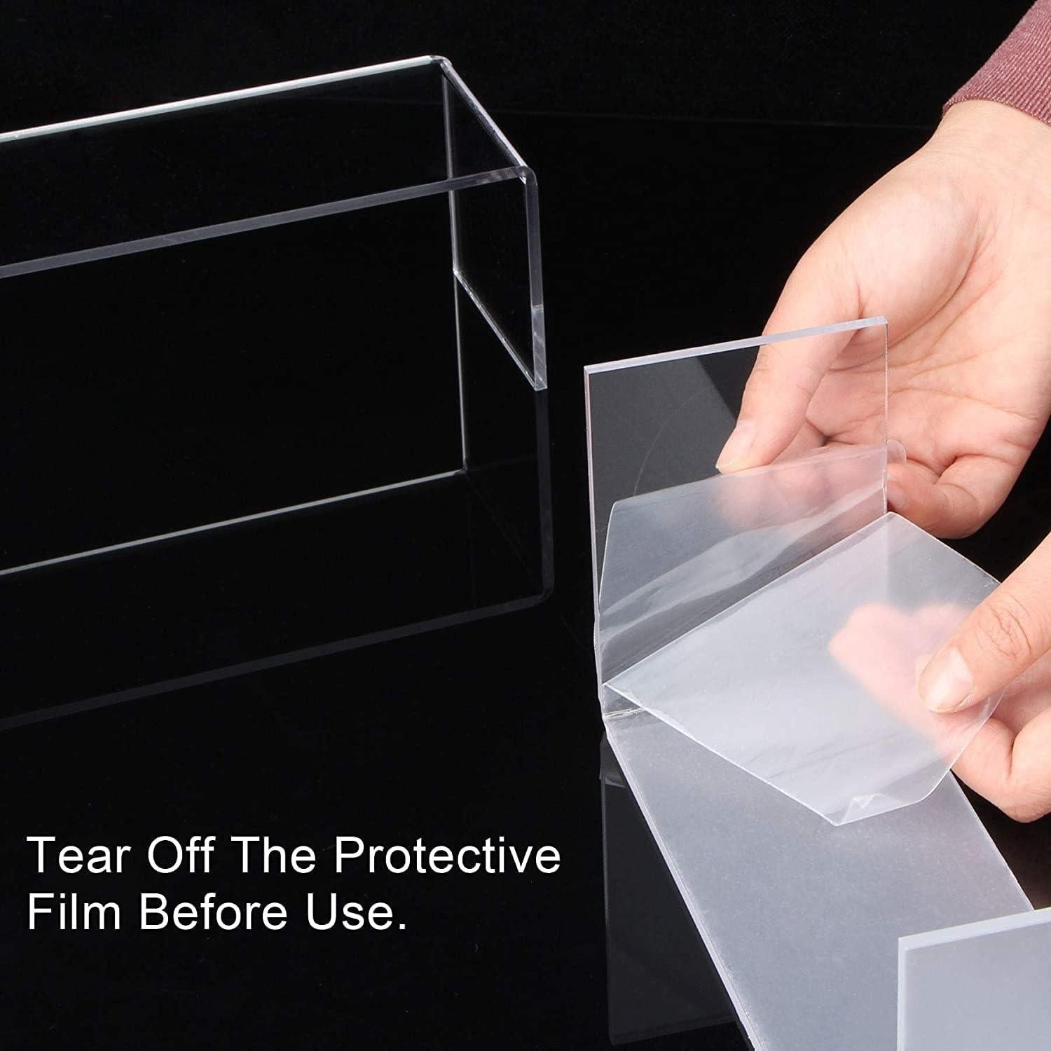 ANDGOO Soportes Acrílicos Transparentes 6 Pcs para Exhibición