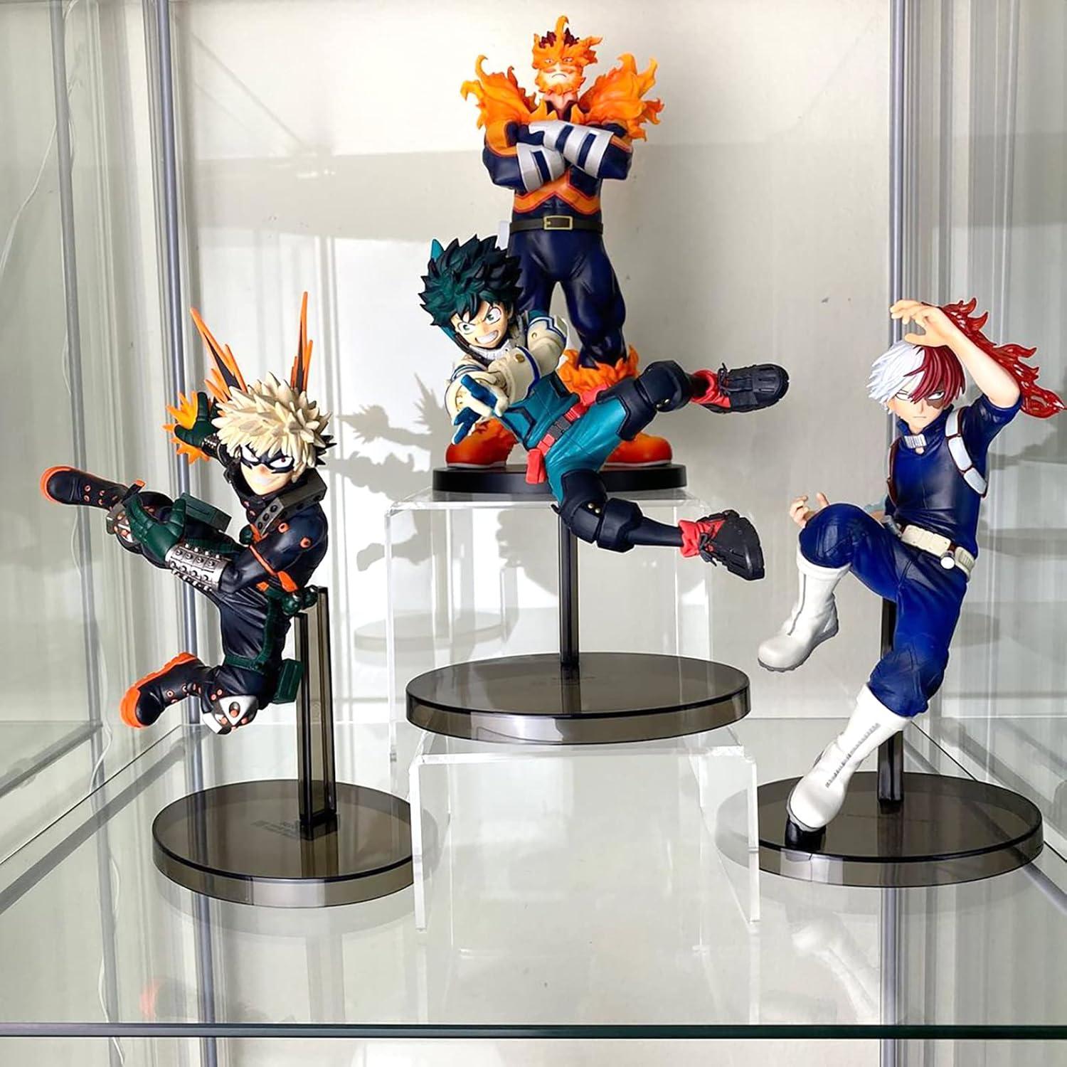 ANDGOO Soportes Acrílicos Transparentes 6 Pcs para Exhibición