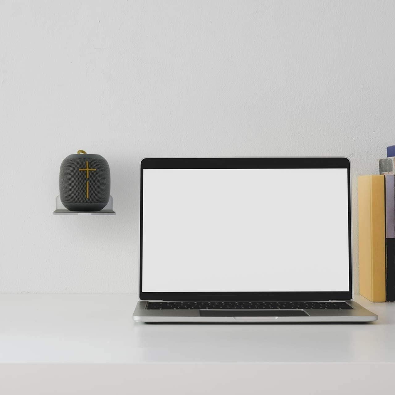 Estante Flotante TXEsign para Altavoces Pequeños - Acrílico Blanco