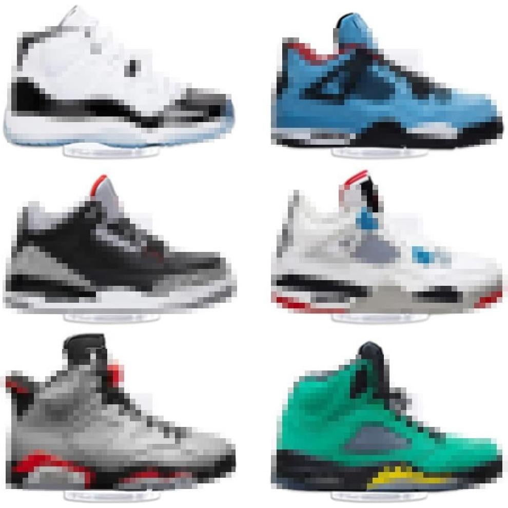 Estantes Flotantes Acrílico Transparente Teensery 20x7.6 cm - 2 Pcs