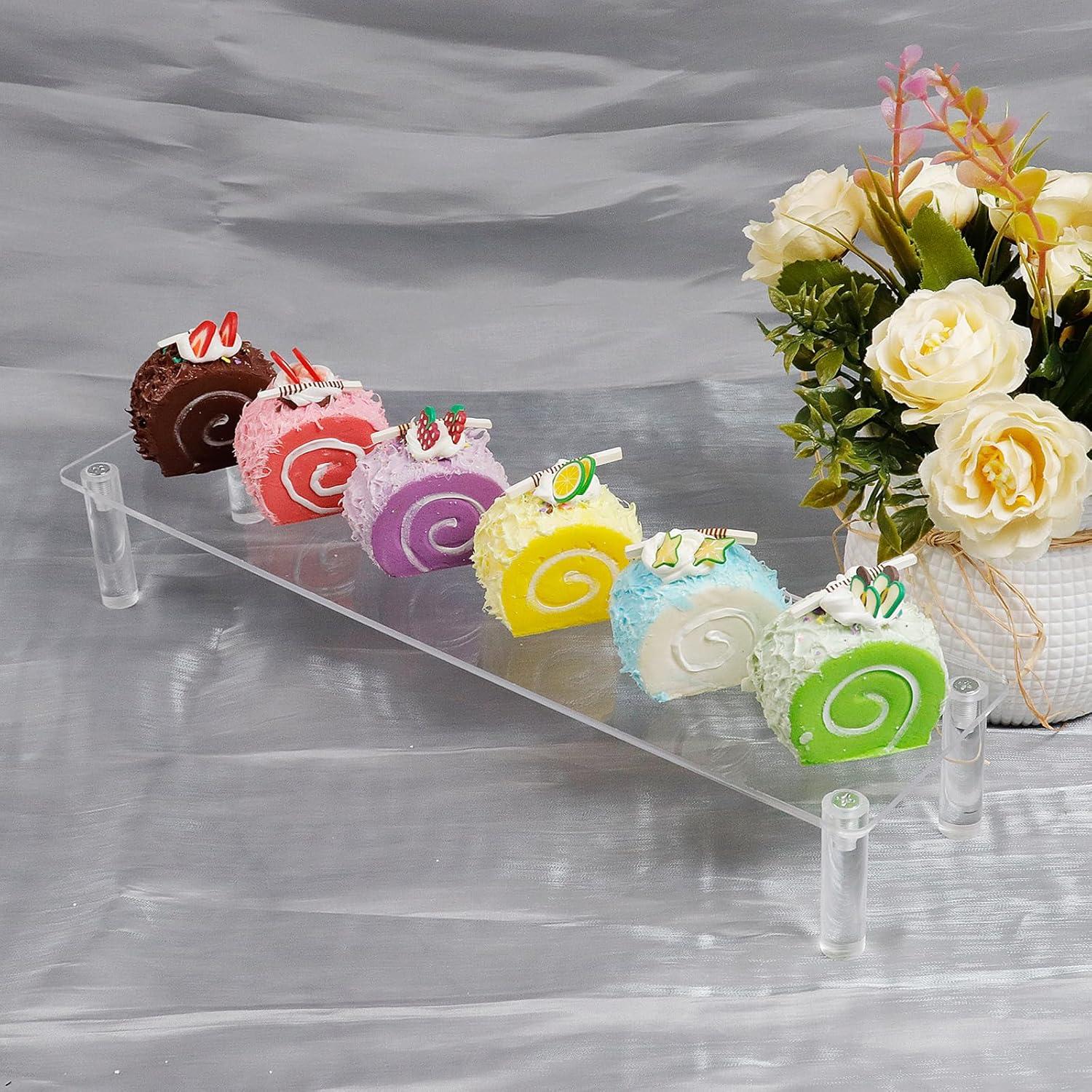 Paquete de 3 estantes acrílicos organizadores 300mm WDONAY