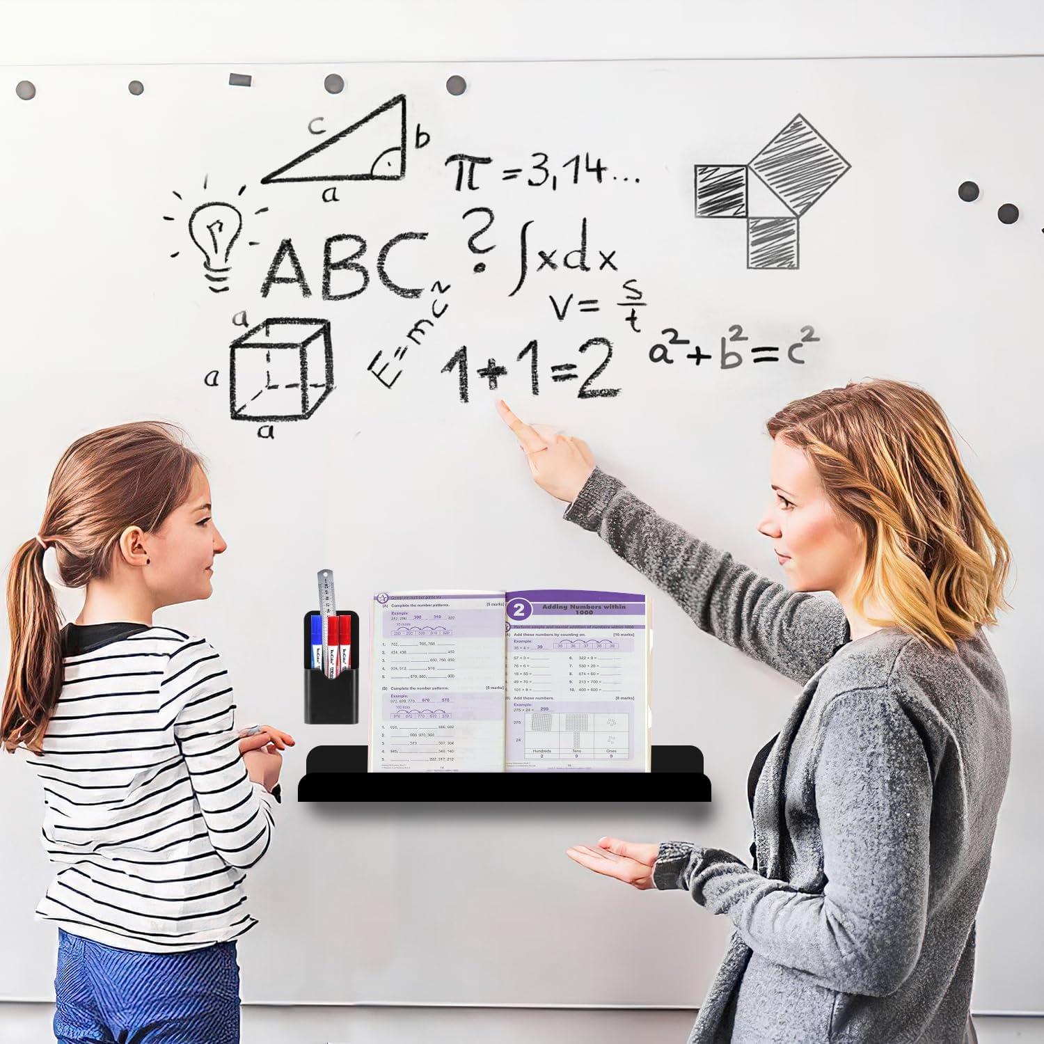 Estante Magnético MATT SAGA 2 Pcs 43 cm Acrílico Negro