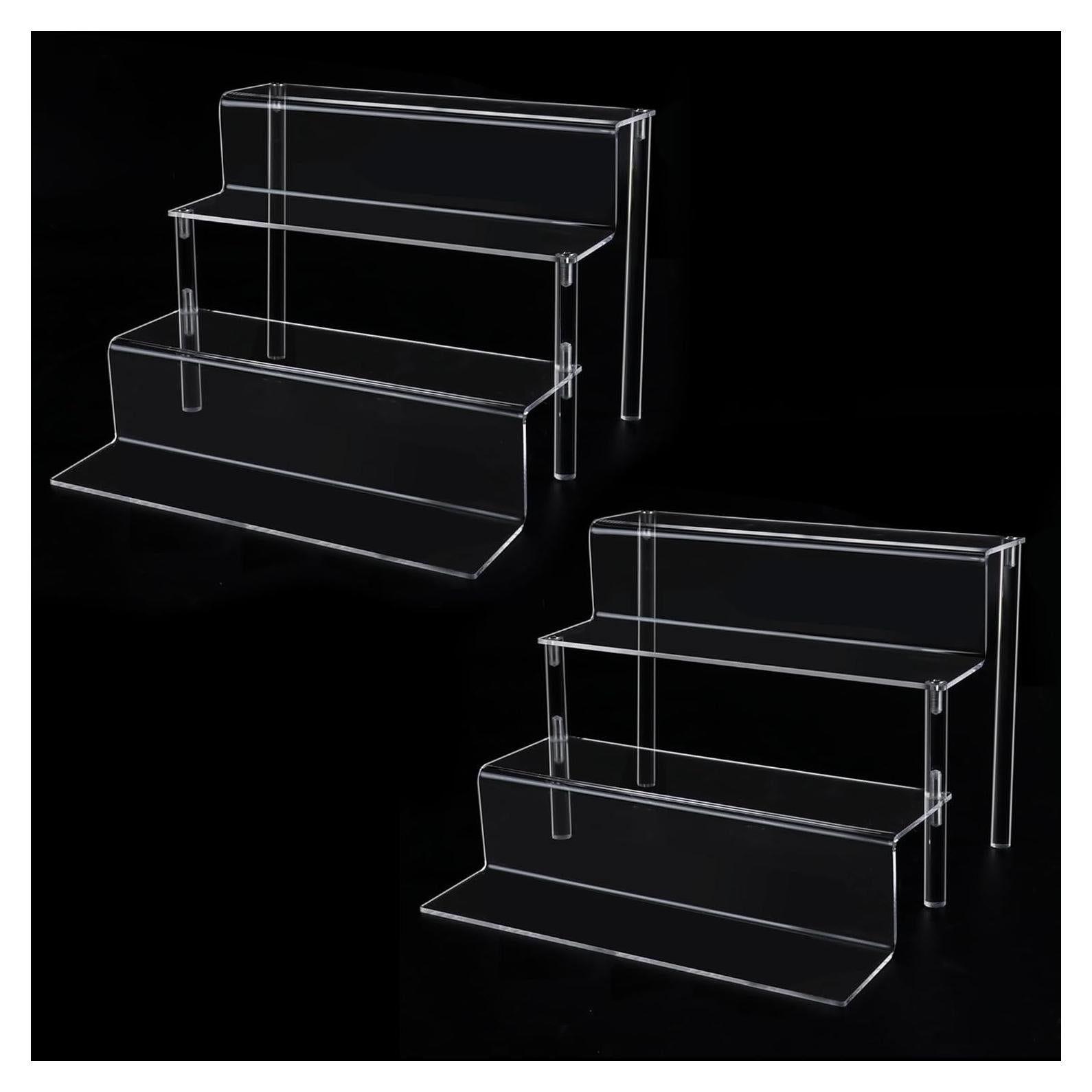 Organizador Acrílico 4 Niveles para Perfumes y Figuras Pop