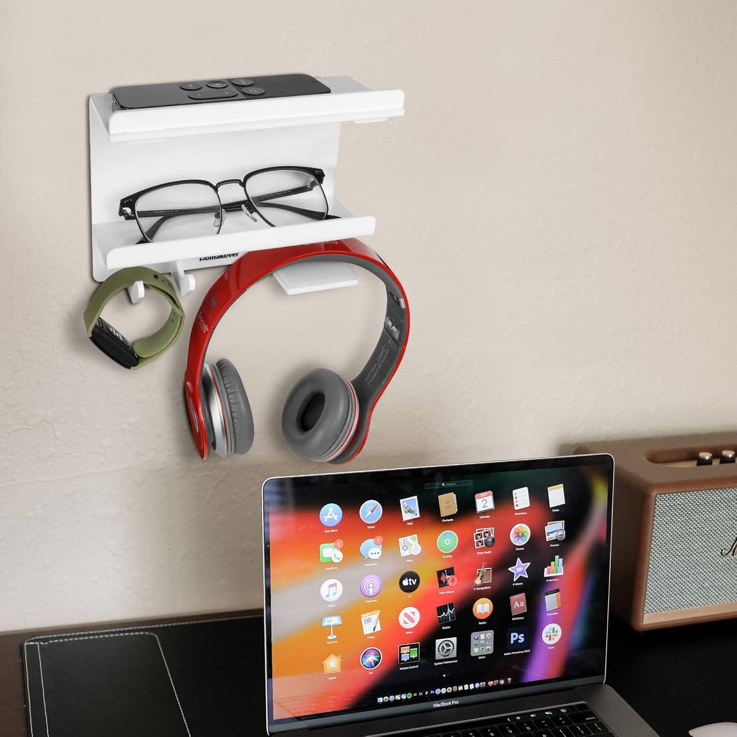 Estante Lateral Acrílico Homakover Blanco 16.5x11.9 cm