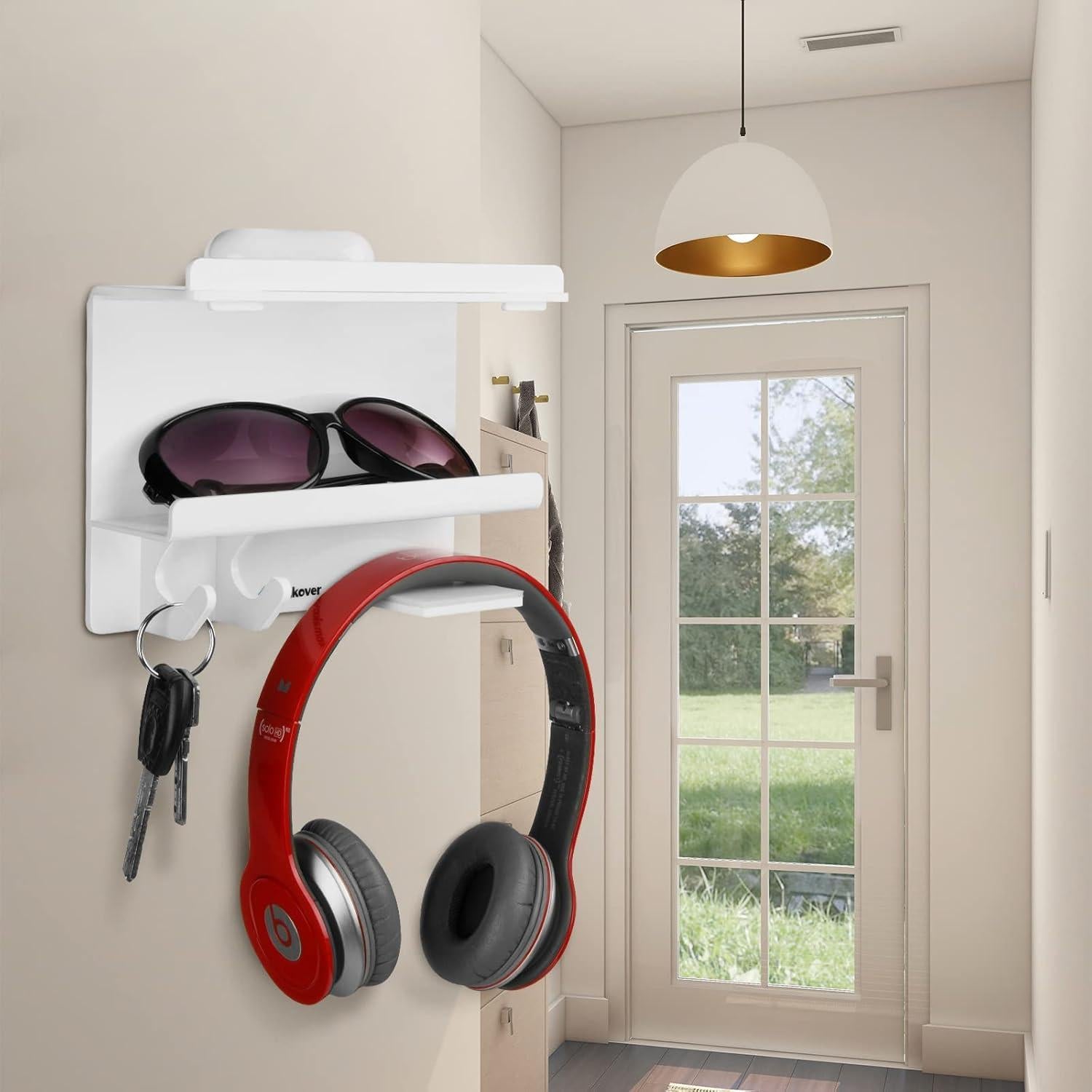 Estante Lateral Acrílico Homakover Blanco 16.5x11.9 cm