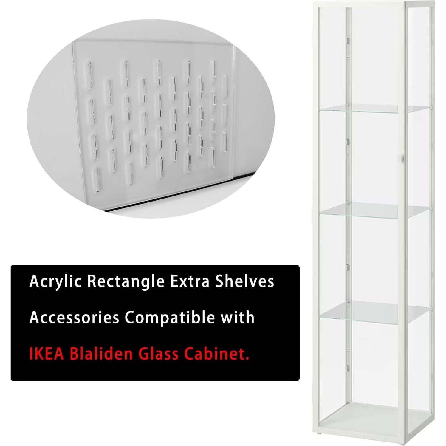 Estantes de Reemplazo PIAOLGYI para IKEA Blaliden 31.75x28.58cm (2)