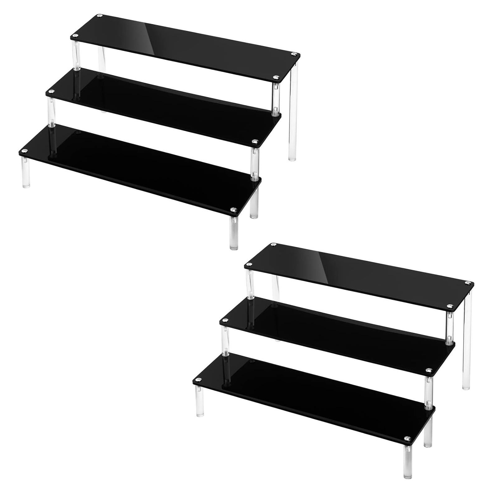 Soporte Acrílico UQW para Exhibición de Postres y Perfumes 30x8cm