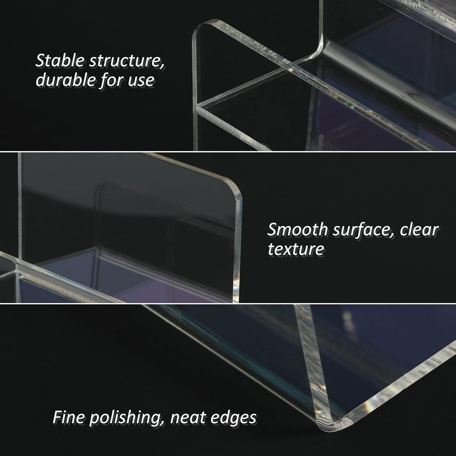 Soporte de Exhibición de Acrílico DOITOOL 6 Niveles 20x10x23cm