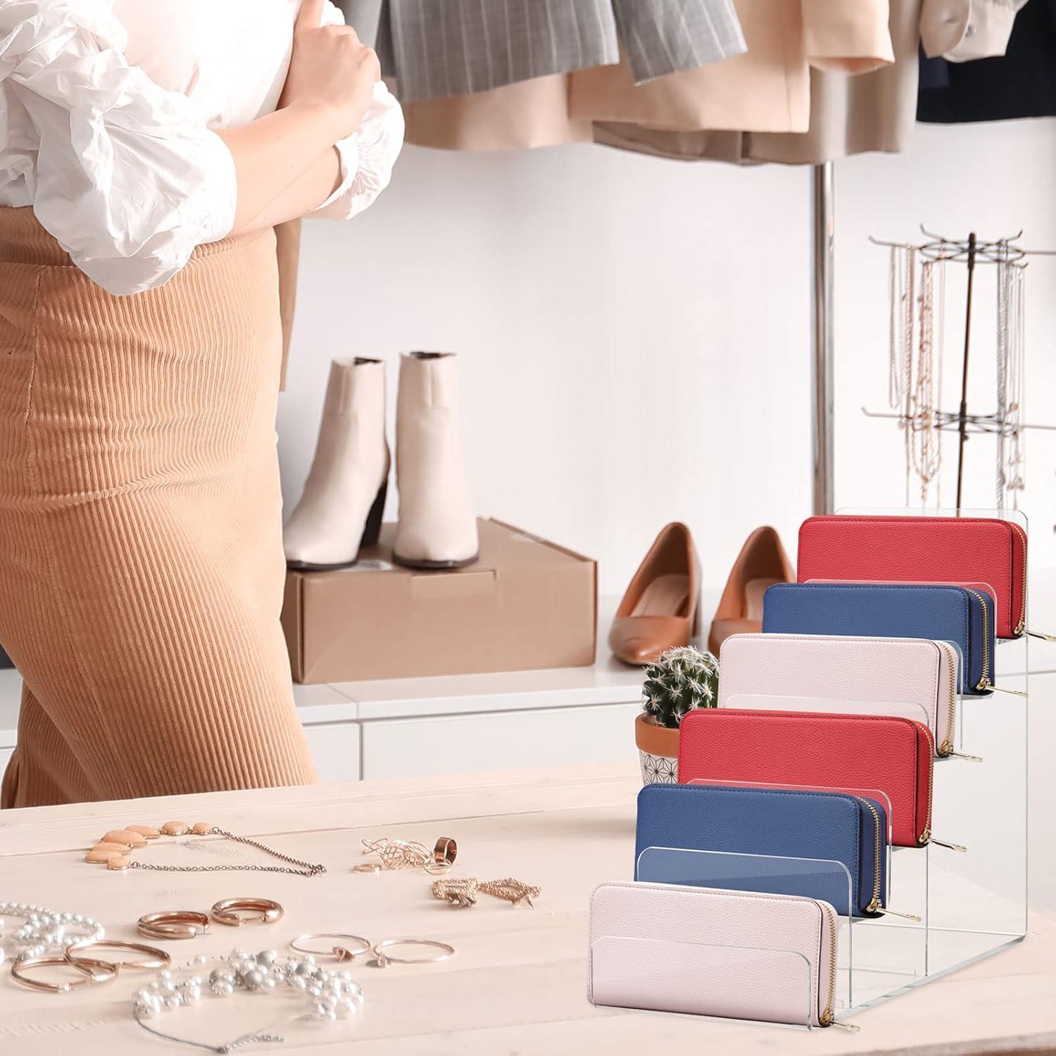 Soporte de Exhibición de Acrílico DOITOOL 6 Niveles 20x10x23cm