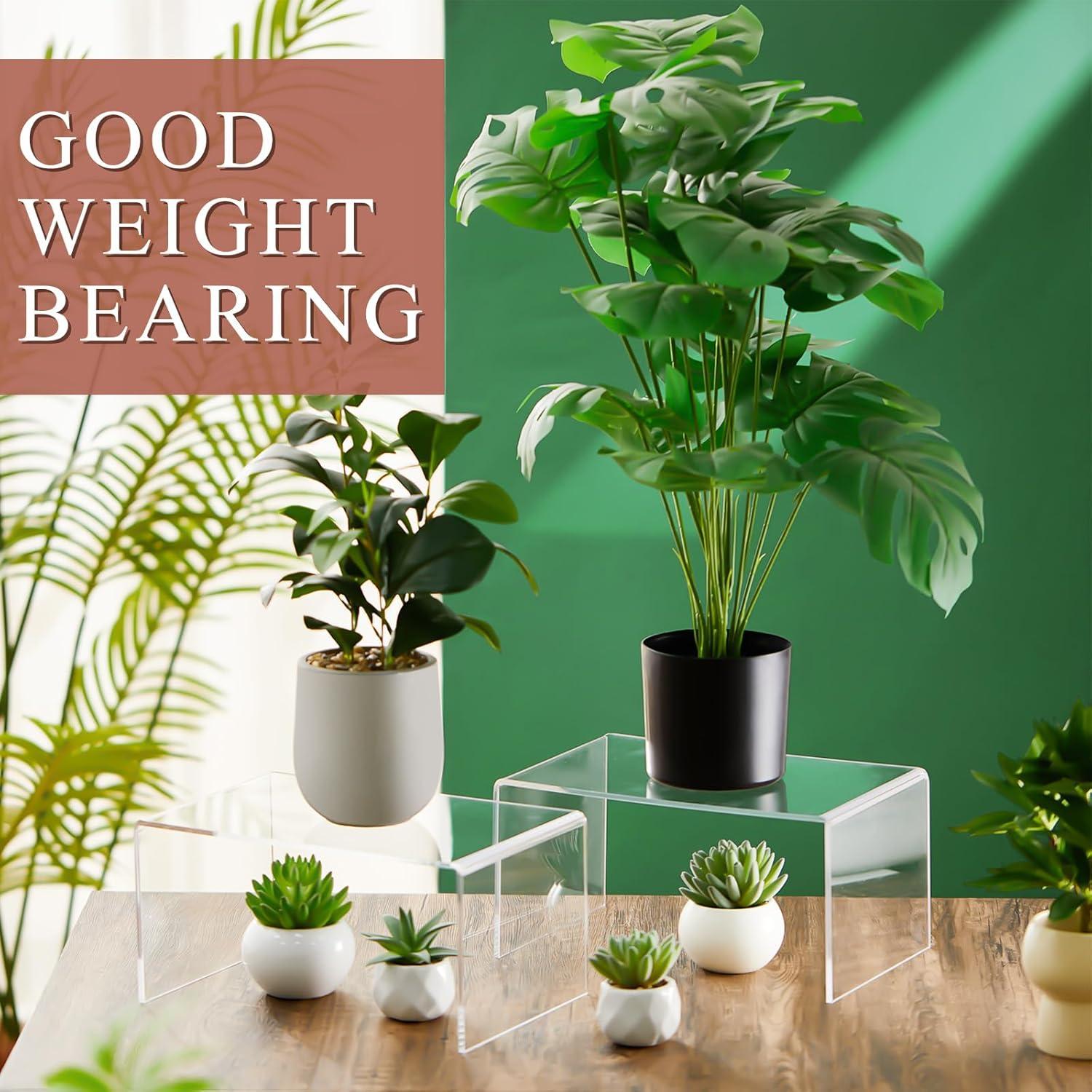 Soportes de Exhibición Acrílicos RattanView 30.48 cm 2 Pcs