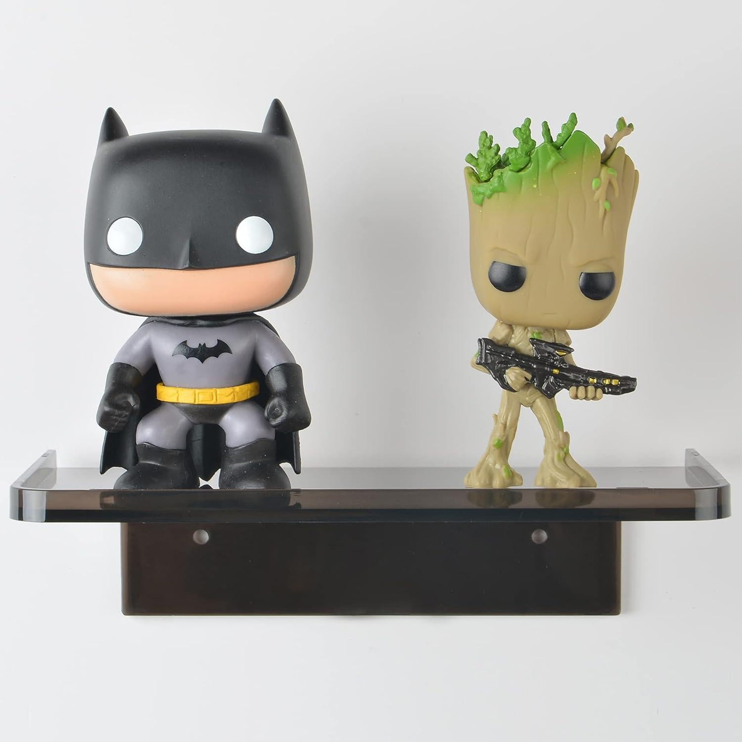 Estante de Pared Adhesivo MATIMASU Negro 18.5x10.8 cm